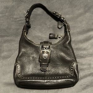 Coach leather purse